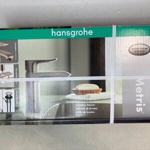 New Hansgrohe Metris Single Hole Lav Bath Faucet Chrome 04552000